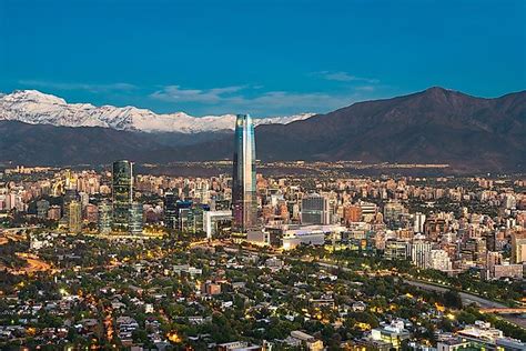 capital city chile|biggest cities in chile.